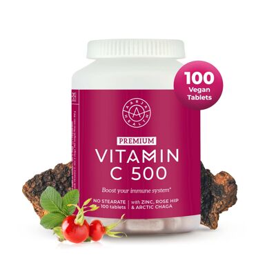 Vitamine C 500 + Zinc + Chaga