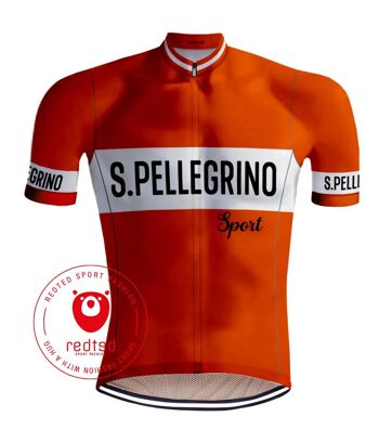 Chemise rétro Wieler San Pellegrino Oranje - REDTED 1