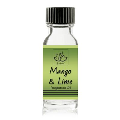 Mango & Lime - Flacone di olio profumato da 15 ml - 1