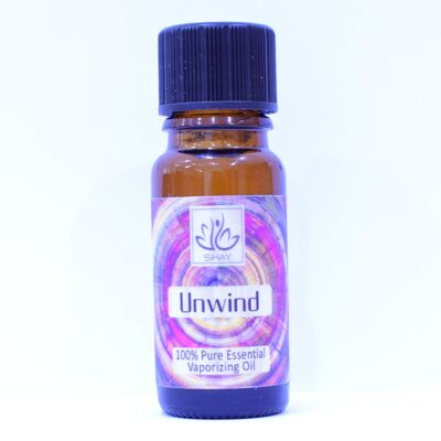 Unwind - 100% Pure Essential Vaporizing Oil 10ml Bottle - 1