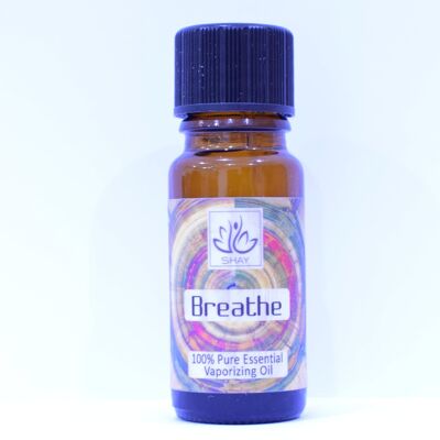 Breathe - Aceite esencial vaporizador 100% puro Botella de 10 ml - 1