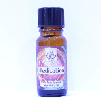 Méditation - Huile Essentielle Vaporisante 100% Pure Flacon 10ml - 1