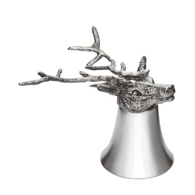 3oz Stag Head Pewter Jigger Cup