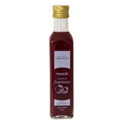 Raspberry pulp vinegar 25cl