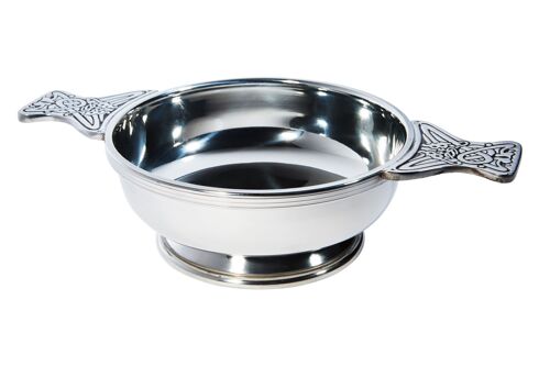 Extra Large Pewter Quaich