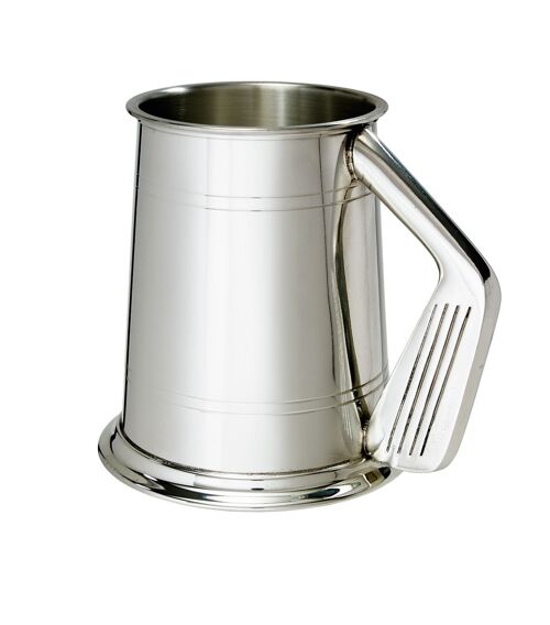 Golf Handle 1 pint pewter Tankard