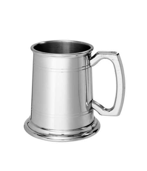 Half Pint Standard Double Lined pewter tankard