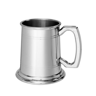 Half Pint Standard Double Lined pewter tankard