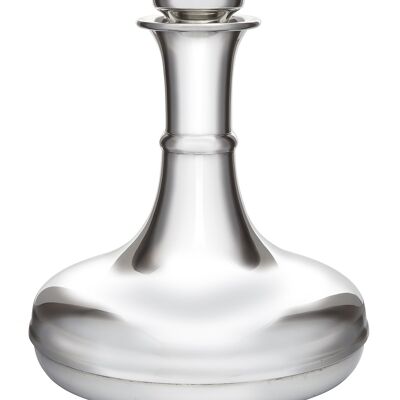 Pewter Ships Decanter