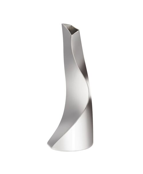 Small Twist Pewter Vase by Catherine Tutt