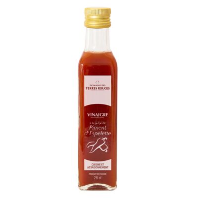 Vinagre con Pulpa de Chile Espelette 25cl