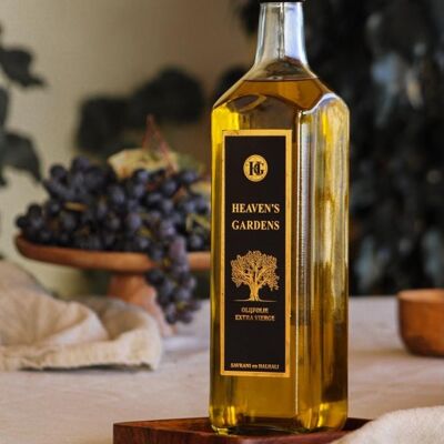 Savrani & Halhali 1ère extraction à froid Huile d'Olive Extra Vierge Label Noir - 1l