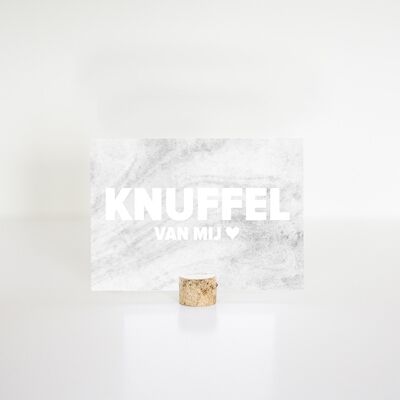 Kaart A6 - Knuffel van mij , SKU126