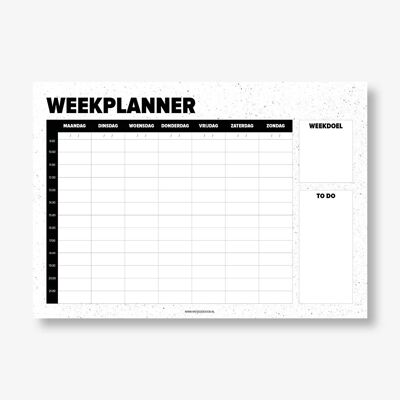 Weekplanner A4 , SKU255