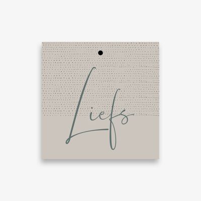 Cadeaulabel - Liefs Sint & Piet , SKU354