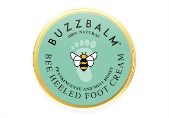 BuzzBalm Bee Heeled Foot Cream pour Pieds Fissurés et Talons (85g) 1