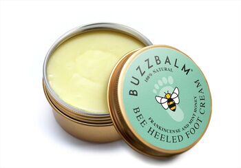 BuzzBalm Bee Heeled Foot Cream pour Pieds Fissurés et Talons (85g) 2