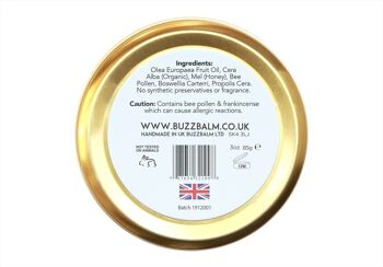 BuzzBalm Bee Heeled Foot Cream pour Pieds Fissurés et Talons (85g) 3