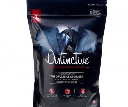 Distinctive washing powder 1.2kg - Opulence of Amber & Calming Sandalwood