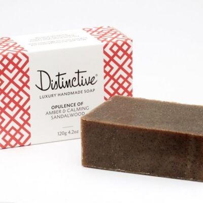 Distinctive Luxury Cold Pressed Soap - Opulence of Amber