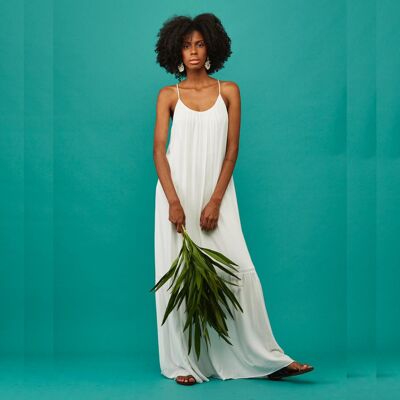 Sinai Maxi Dress - Off-white