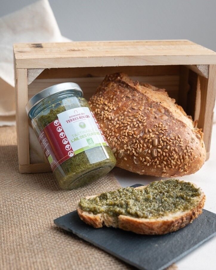 Crema Spalmabile Aglio Orsetto Bio 120g