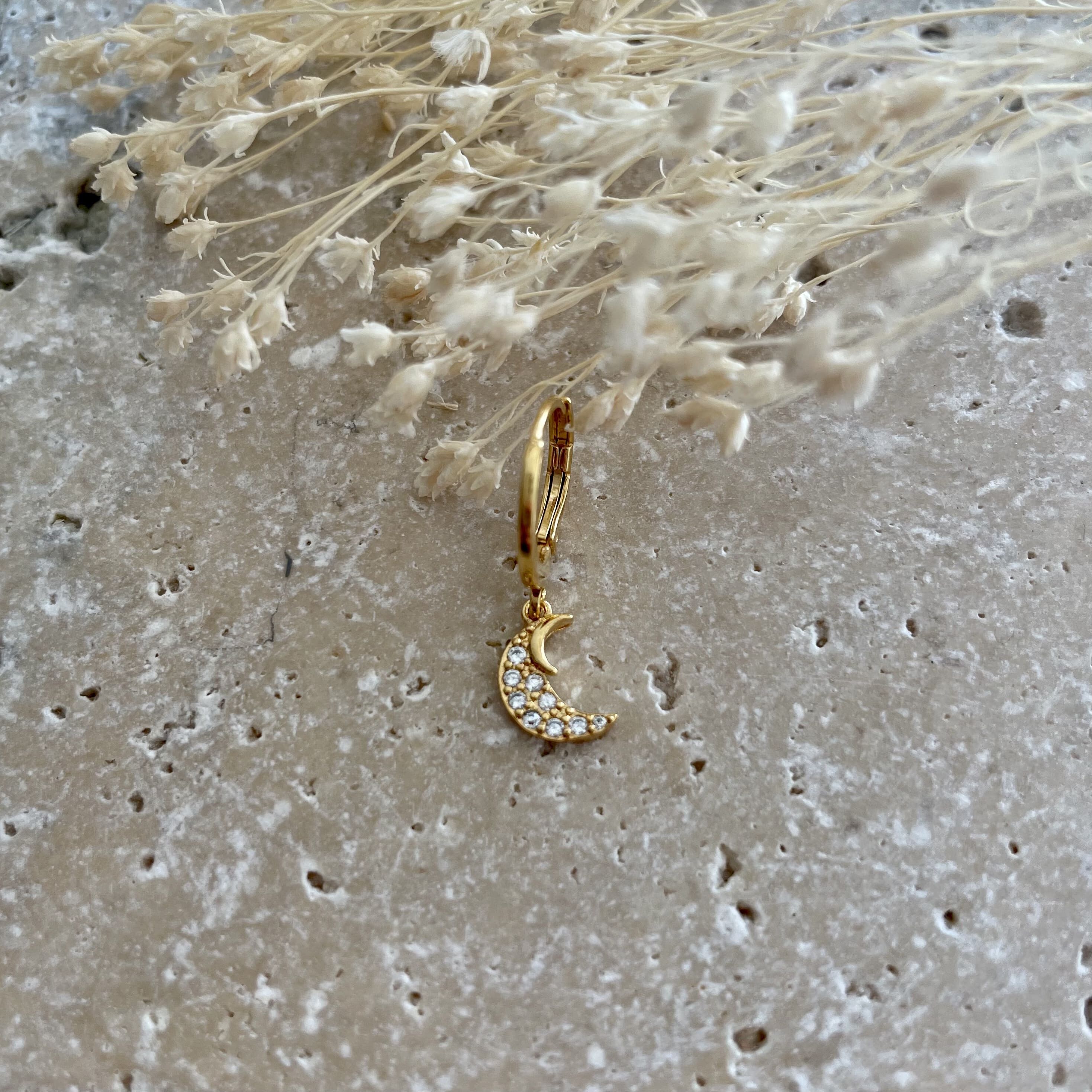 Mini Moon Pop Hoop Weiß