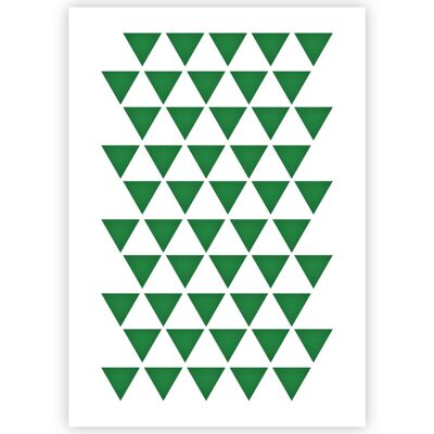 Patrón de triángulo A5