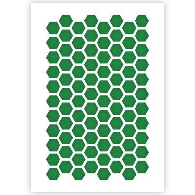 A5 Hexagon Pattern