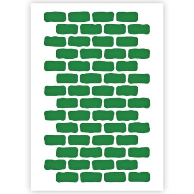 A4 Brick Pattern