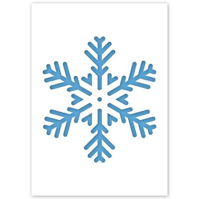 A4 Snowflake 1