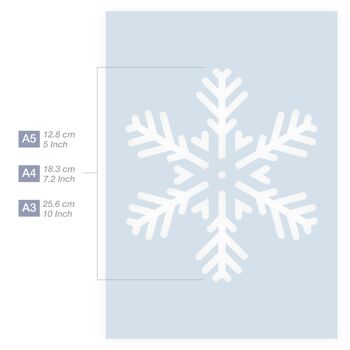 A3 Flocon de neige 1 2