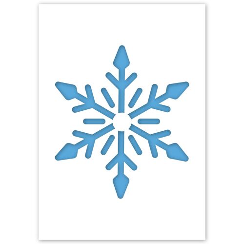 A4 Snowflake 3