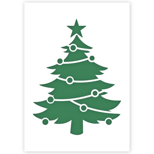 A5 Christmas Tree