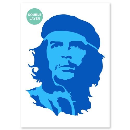 A3 Che Guevara 2 layer
