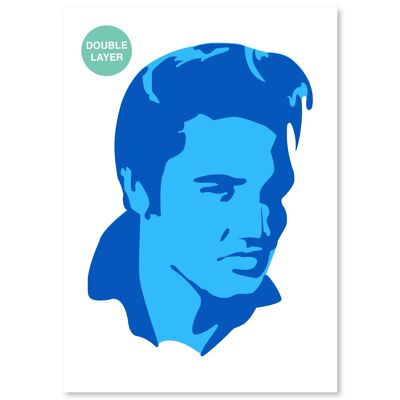 A3 Elvis Presley 2 layer