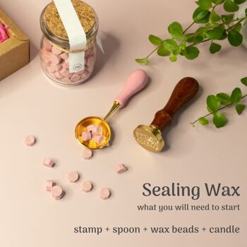 Random Mix Wax Stamp Pack x8 - Best Seller, Envelope Seal, Papeterie, Loisirs 4