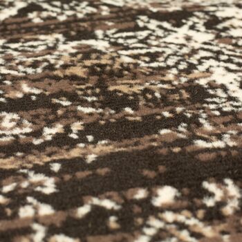 Tapis Cacao Vintage Patch Work Pattern - Texas - 60x110cm (2'x3'7") 3