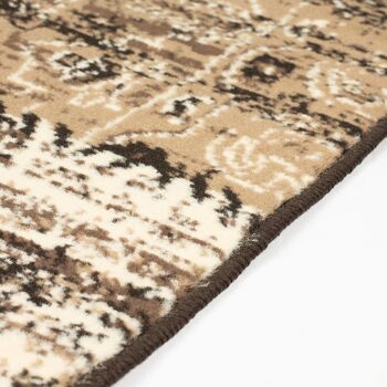 Tapis Cacao Vintage Patch Work Pattern - Texas - 60x110cm (2'x3'7") 5
