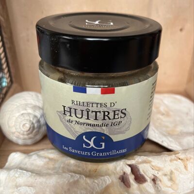 Rillettes con ostras de Normandía IGP Productor la Chausiaise