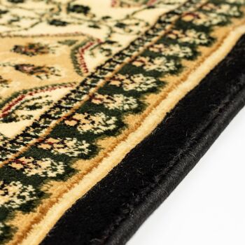 Tapis Victorien Noir - Washington - 60x110cm (2'x3'7") 4