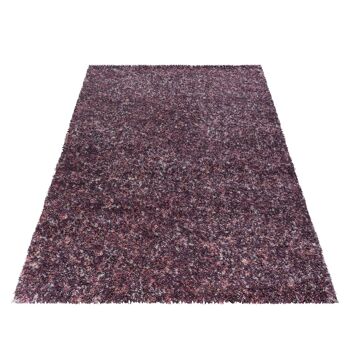 Tapis Shaggy Mixte Rose/Violet - Enjoy - 160x230cm 2