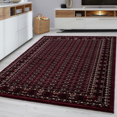 Red Traditional Bukhara Rug - Marrakesh - 160x230cm