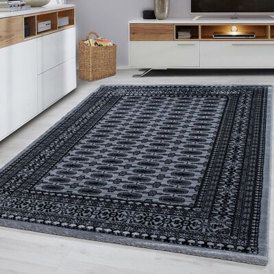 Grey Traditional Bukhara Rug - Marrakesh - 160x230cm