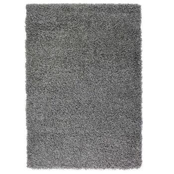 Tapis Shaggy Uni Gris - California - 60x230cm (2'x7'8") 2