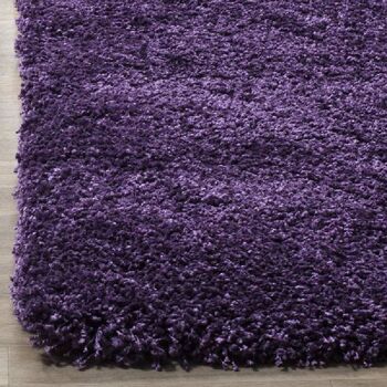 Tapis Shaggy Uni Violet - Californie - 240x330cm (8'x11'3") 3
