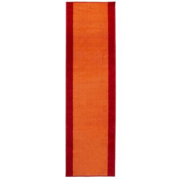 Tapis d'escalier / tapis de cuisine à bordure en terre cuite - Texas (tailles personnalisées) - 60 cm x longueur - pi (personnalisé) 3