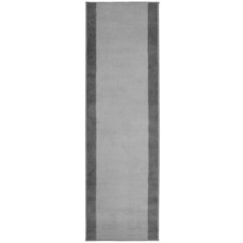 Tapis d'escalier / tapis de cuisine à bordure grise - Texas (tailles personnalisées disponibles) - 60x180CM (2'X6') 2