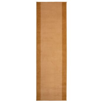 Tapis d'escalier / tapis de cuisine à bordure beige - Texas (tailles personnalisées disponibles) - 60x540CM (2'X18') 5