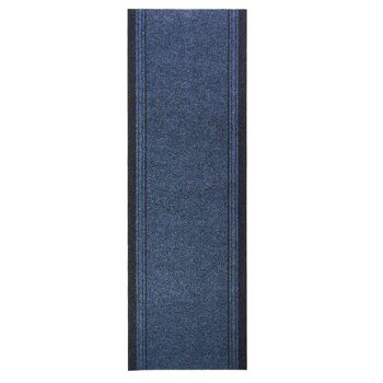 Tapis d'escalier bleu / tapis de cuisine - Sydney (tailles personnalisées disponibles) - 2'2"x15'FT (66x457cm) 2